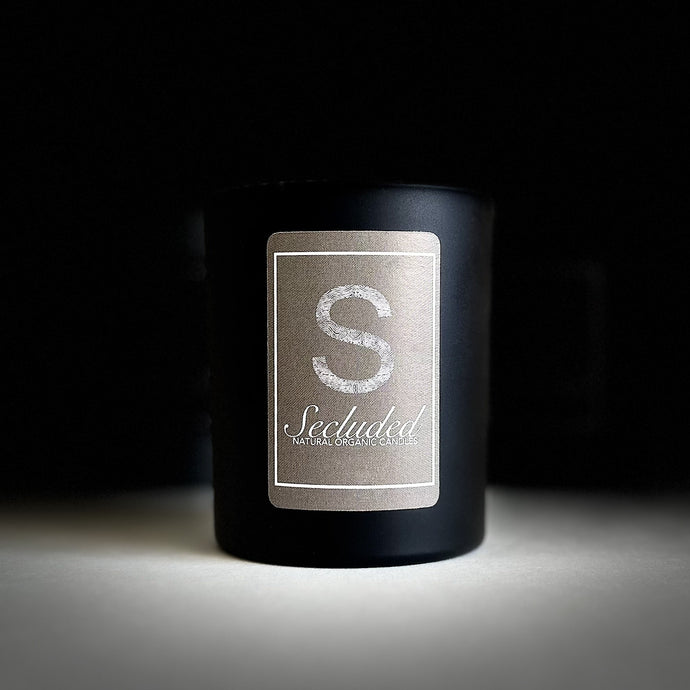 Cocoa & Patchouli | Matte Black | 200g Scented Candle