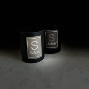 Cocoa & Patchouli | Matte Black | 300g Scented Candle